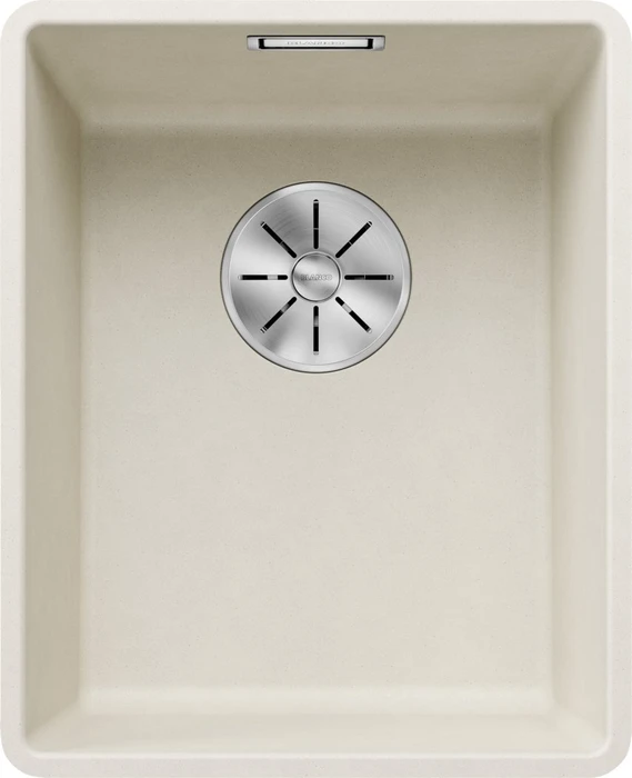 Blanco Subline 320-F InFino Becken mittig softweiß