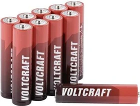 Voltcraft Industrial Alkali-Mangan Micro AAA, 10er-Pack