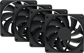 Hyte FA12, schwarz, 120mm, 4er-Pack
