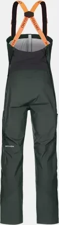 Ortovox 3L Deep Shell Bib Hose lang green pine (Herren)