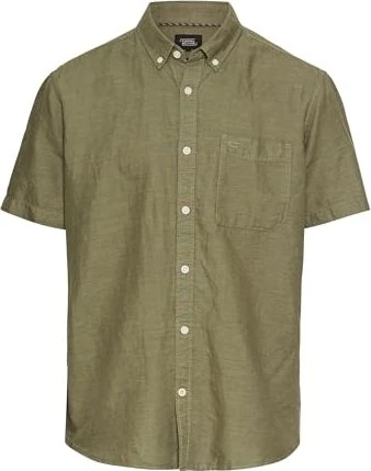 Camel Active Baumwoll-Leinenmix Hemd kurzarm (Herren)