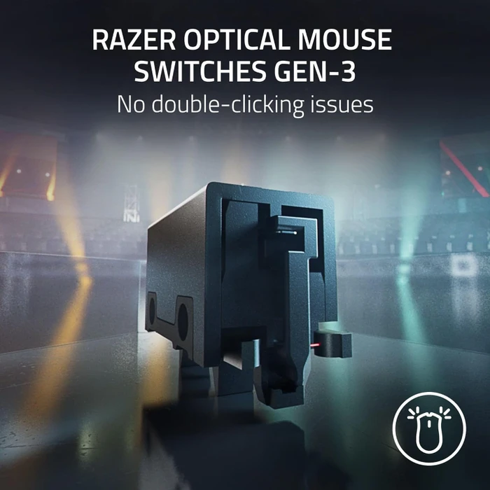 Razer DeathAdder V3 Pro schwarz Smooth-Touch + 8000Hz HyperPolling Wireless-Adapter, USB