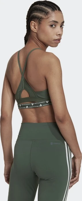 adidas Aeroreact Training Light-Support Sport-BH green oxide (Damen)