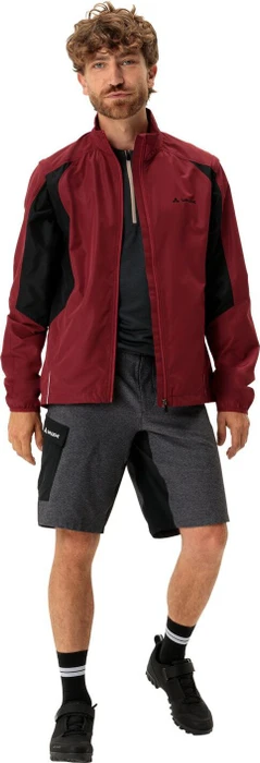 Vaude Dundee Classic ZO Fahrradjacke carmine (Herren)
