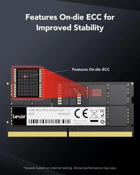 Lexar SO-DIMM 16GB, DDR5-5600, CL46-45-45-90