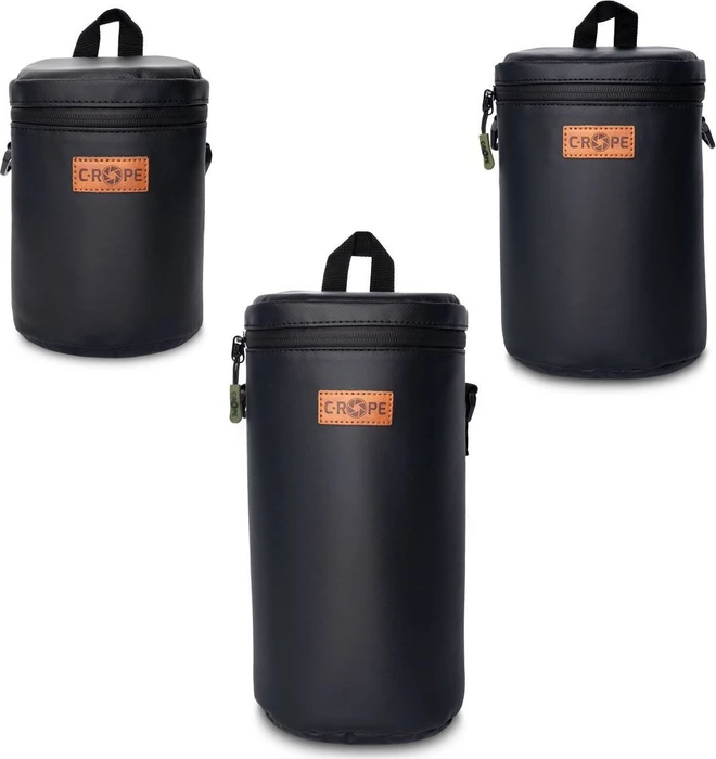 C-Rope Premium Objektivtasche mit Fleece-Fütterung 3er Set M+L+XL