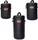 C-Rope Premium Objektivtasche mit Fleece-Fütterung 3er Set M+L+XL (CRP-PLB-MLX-BLK)