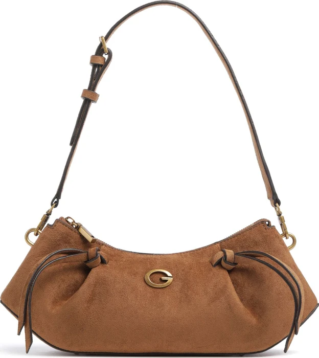 Guess Allegra Wildleder Schultertasche