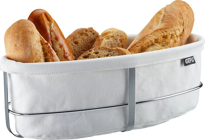 Gefu Brunch Brotkorb oval weiß (33661)
