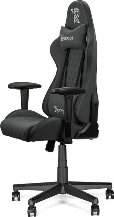Ranqer Halo Fabric RGB Gamingstuhl, schwarz
