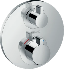 Hansgrohe Ecostat S Thermostat mit Absperrventil chrom