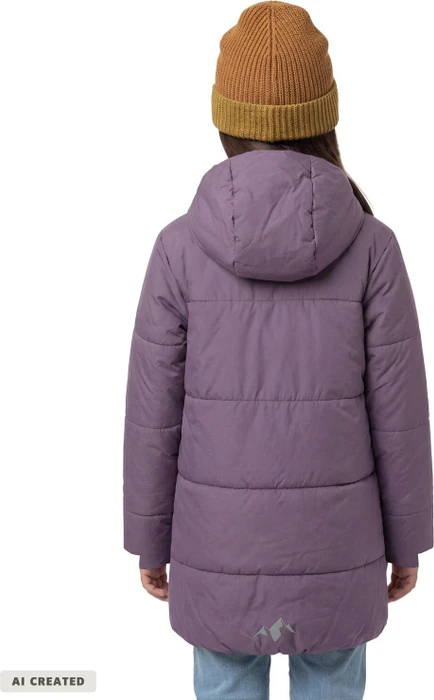 Vaude Lulea Thermo Funktionsmantel purple ash (Junior)