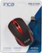 Inca IWM-221RSK Wireless Mouse schwarz/rot, USB Vorschaubild