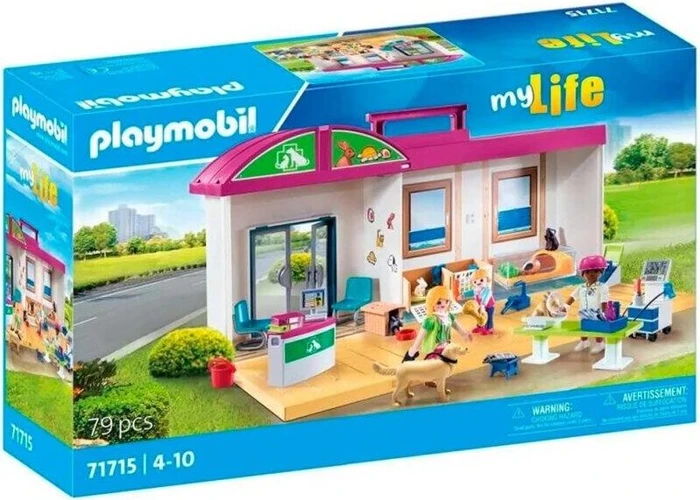 playmobil My Life Mitnehm-Tierklinik