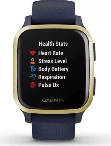 Garmin Venu SQ Music navy/light gold