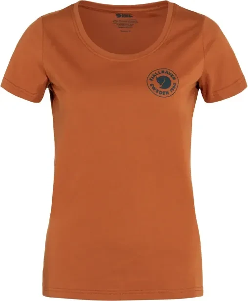 Fjällräven 1960 Logo Funktionsshirt kurzarm terracotta brown (Damen)