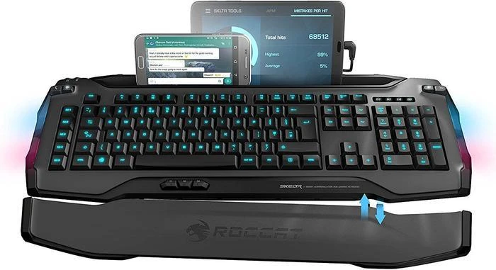 Roccat Skeltr Master Worlds, grau, LEDs RGB, USB, DE
