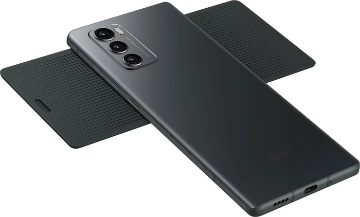 LG Wing LMF100EMW aurora grey
