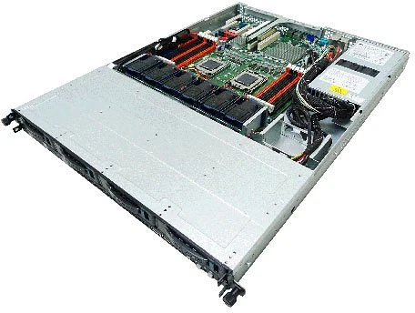 ASUS RS500A-X6/PS4, 1HE (dual Opteron Sockel C32, quad PC3-10667R reg ECC DDR3), 1HE