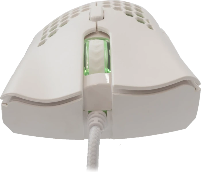 Baracuda Coral White Gaming Mouse, weiß, USB