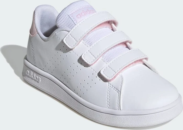 adidas Advantage Court Lifestyle Hook-and-Loop cloud white/clear pink (Junior)
