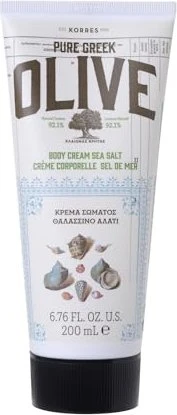 Korres Pure Greek Olive & Sea Salt Körpercreme, 200ml