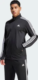 adidas Primegreen Essentials Warm-Up 3-Streifen Trainingsjacke schwarz/weiß (Herren)