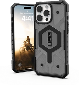 UAG Pathfinder Clear Case für Apple iPhone 16 Pro Max ash
