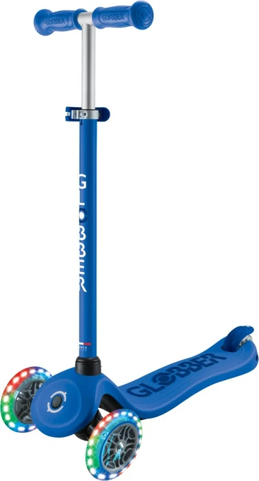 Globber Go Up Sporty Lights 360° Kickboard navy blue