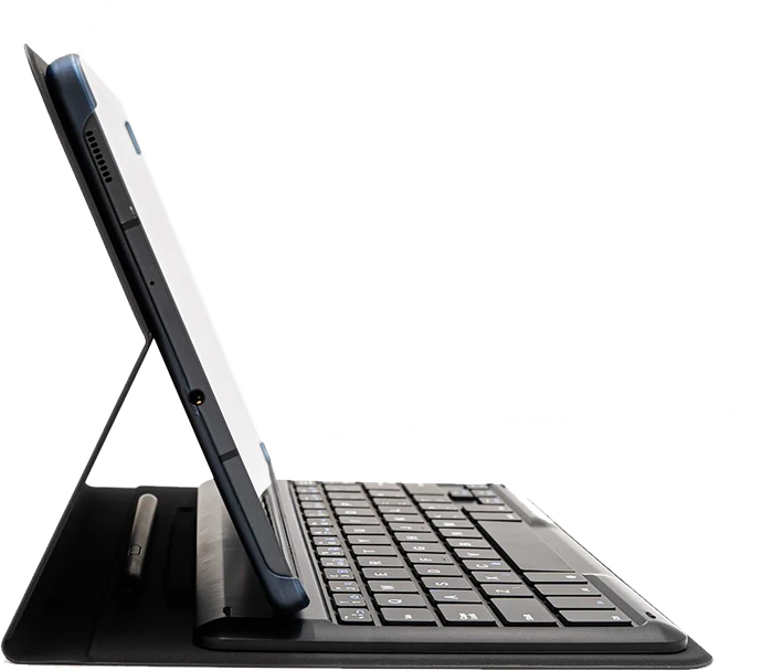 Samsung Targus Slim Keyboard Cover für Galaxy Tab S6 Lite schwarz, schwarz, DE