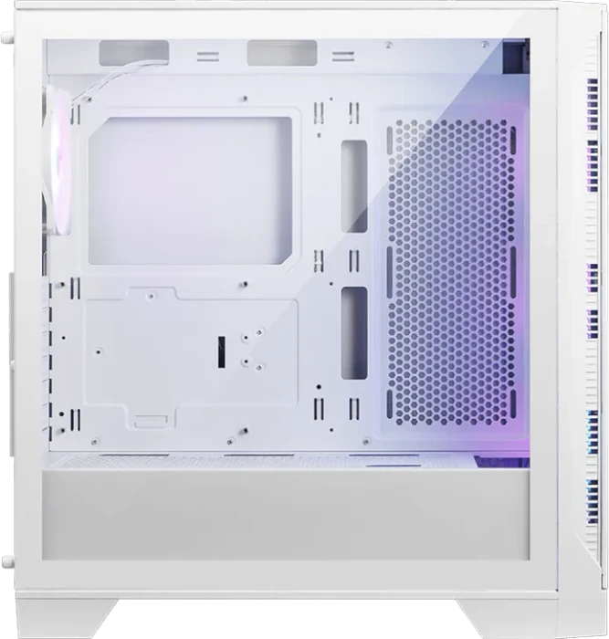 MSI MAG Forge 320R Airflow White, Glasfenster