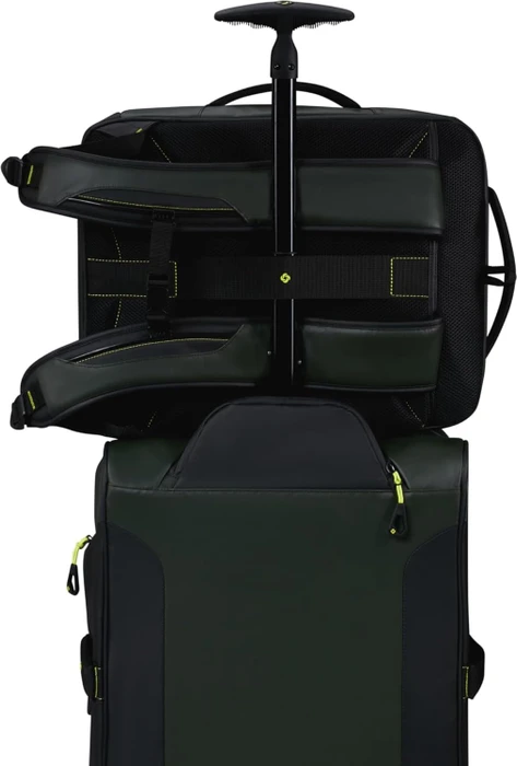 Samsonite Paradiver Light, Underseat Backpack M, Untersitz Handgepäck, Kabinentasche, Flugzeug Rucksack, 45cm, 33l, Jungle Green