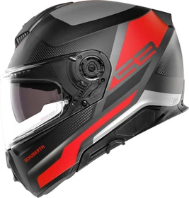 Schuberth S3 Daytona grau/rot/silber