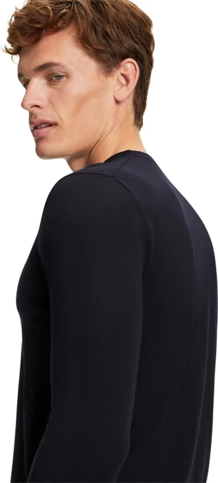 Falke Basic Apparel V-Ausschnitt Pullover night sky (Herren)