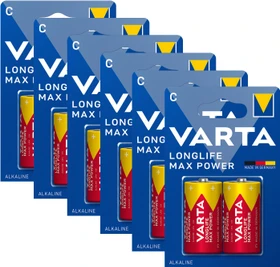 Varta Longlife Max Power Baby C, 2er-Pack