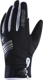 Chiba Thermo X-Cross Handschuhe schwarz/weiß