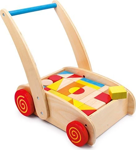 Legler Small Foot Lauflernwagen Bauklötze