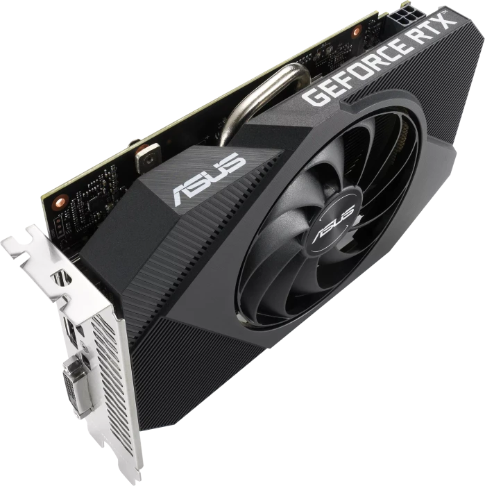 ASUS Phoenix GeForce RTX 3050 V2, PH-RTX3050-8G-V2, 8GB GDDR6, DVI, HDMI, DP