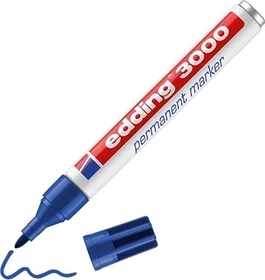 edding 3000 Permanentmarker blau
