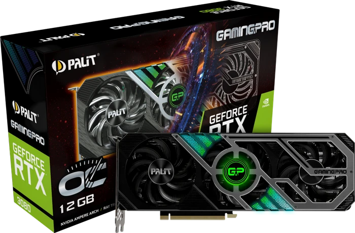 Palit GeForce RTX 3080 GamingPro OC, 12GB GDDR6X, HDMI, 3x DP