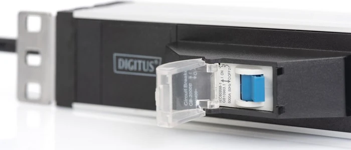 Digitus 19" Steckdosenleiste, 1HE, 6-fach, 250V, 1.8m