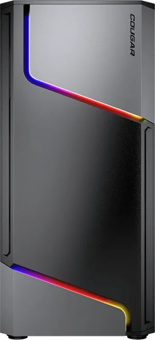 Cougar MX360 RGB, schwarz, Glasfenster