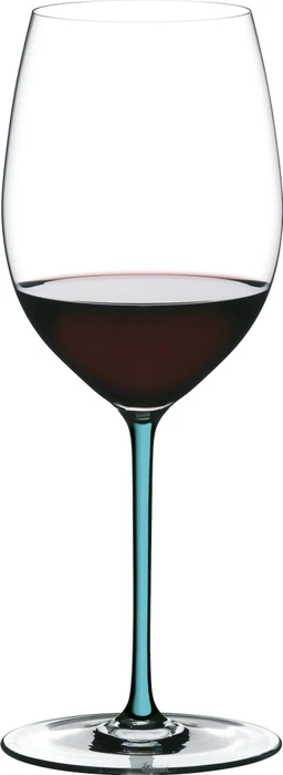 Riedel Fatto A Mano Cabernet/Merlot Rotweinglas türkis