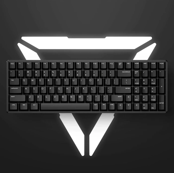 iQunix F97 Dark Side Wireless, 96%, LEDs RGB, MX RGB RED, USB/Bluetooth, US