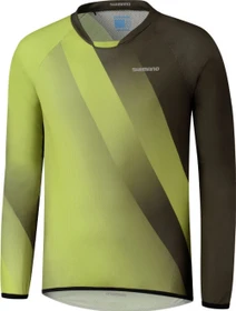 Shimano Fujimi Trikot langarm warm olive (Herren)