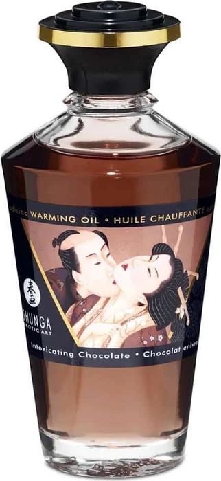 Shunga Aphrodisiac Warming Oil Massageöl Intoxicating Chocolate, 100ml