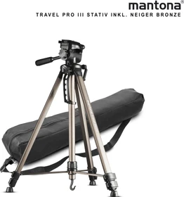 Mantona Basic Travel Pro III bronze