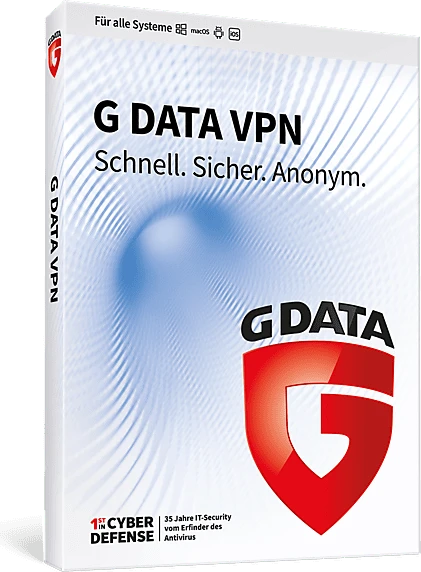 GData Software VPN, 10 User, 1 Jahr, ESD (multilingual) (Multi-Device)