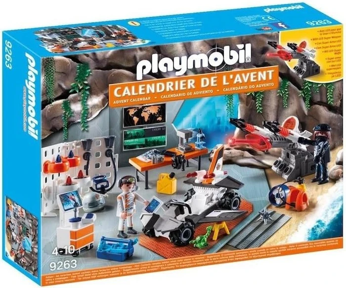 playmobil Weihnachten - Adventskalender Spy Team Werkstatt