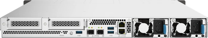 QNAP QuTS hero TS-h1090FU-7232P-64G, 64GB RAM reg ECC, 2x SFP28 25Gb/s, 2x RJ-45 2.5GBase-T, 1HE